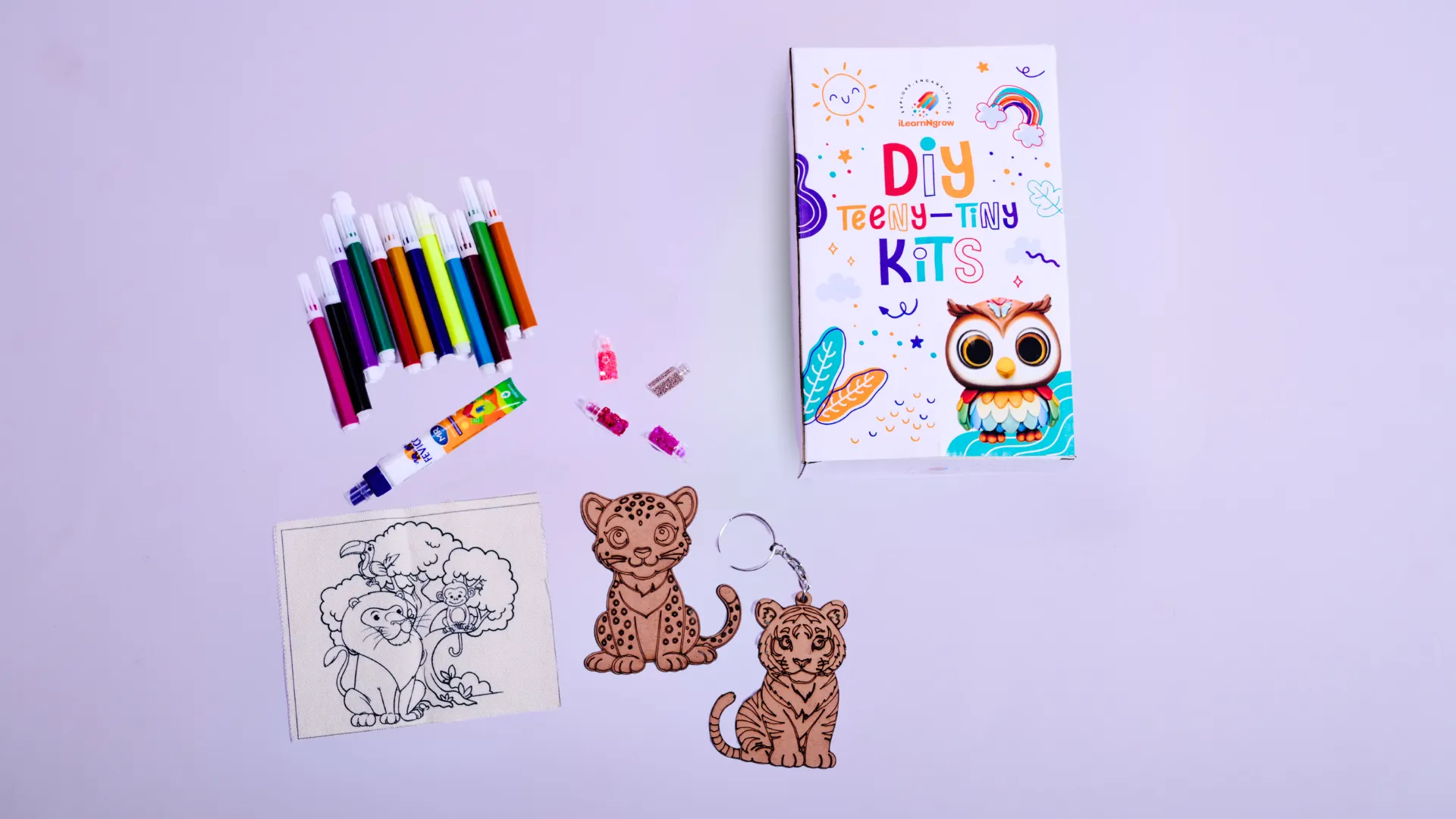 Teeny Tiny DIY Animal Painting (5 Set) (PREPAID ONLY)