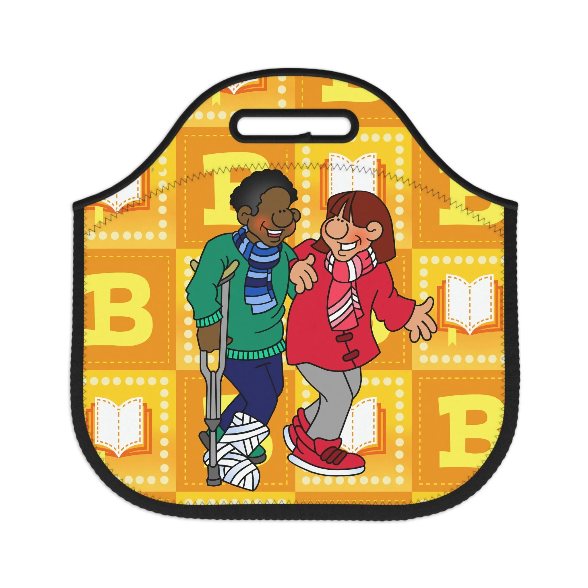 The Bible as Simple as ABC B Neoprene Lunch Bag