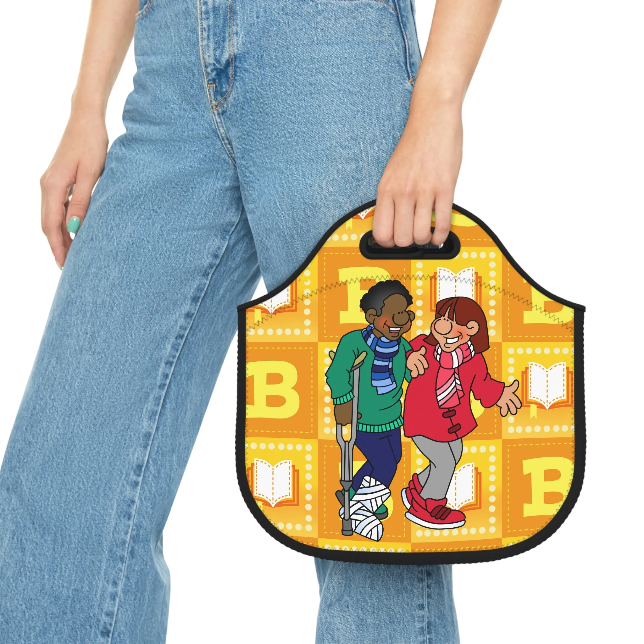 The Bible as Simple as ABC B Neoprene Lunch Bag