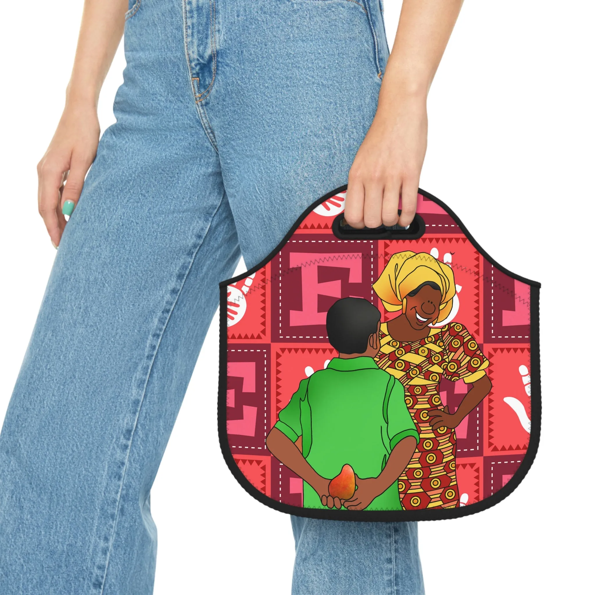 The Bible as Simple as ABC F Neoprene Lunch Bag