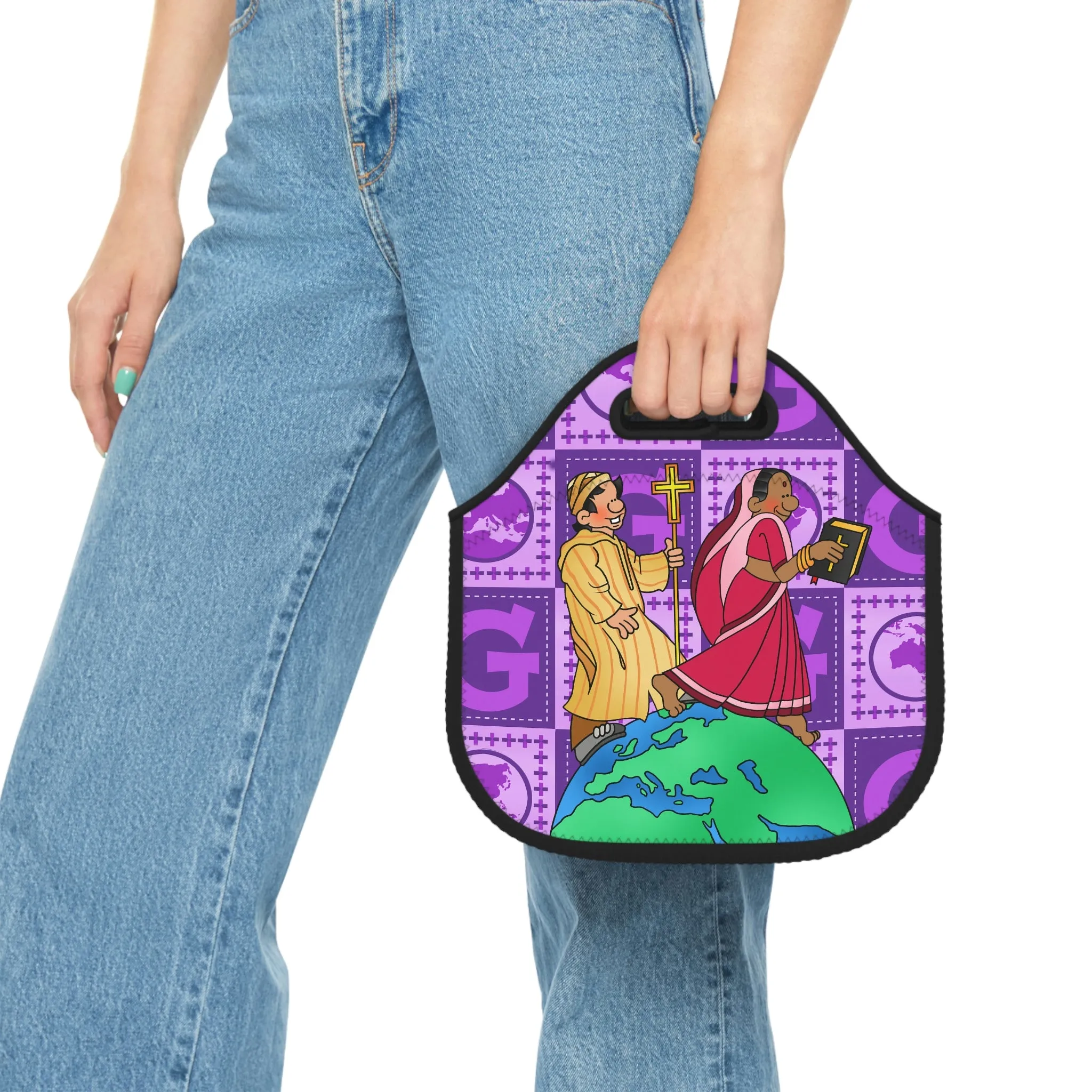The Bible as Simple as ABC G Neoprene Lunch Bag