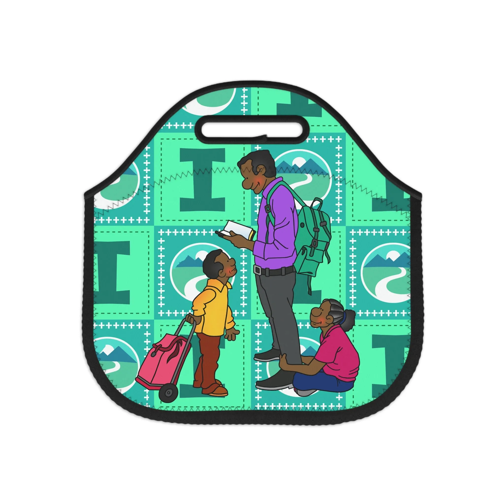 The Bible as Simple as ABC I Neoprene Lunch Bag
