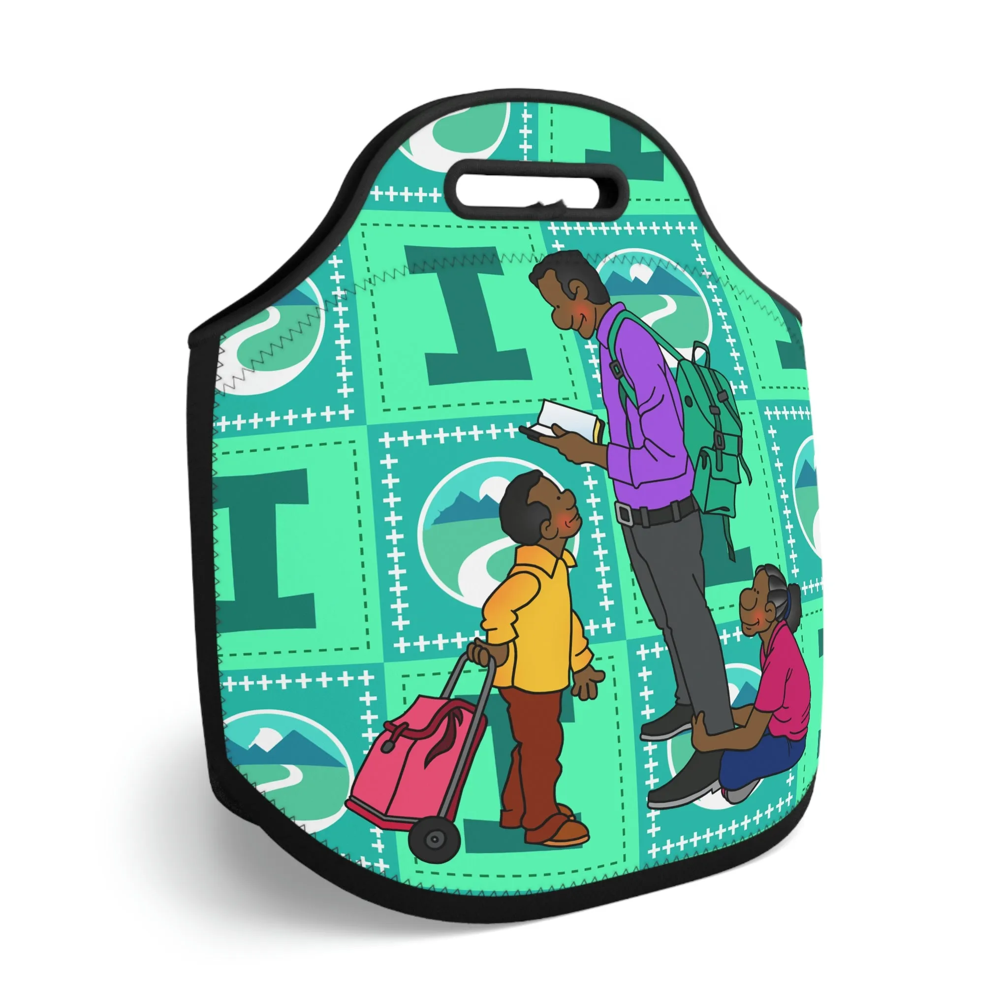 The Bible as Simple as ABC I Neoprene Lunch Bag