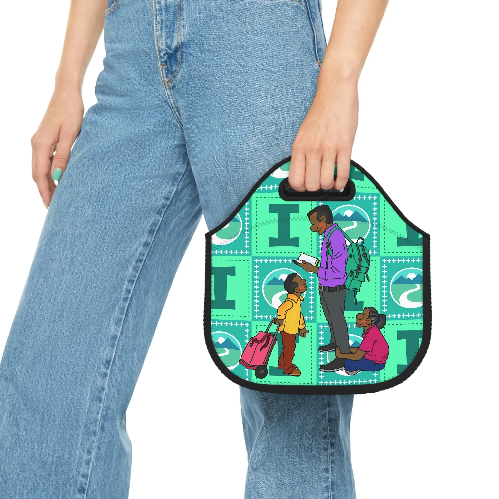 The Bible as Simple as ABC I Neoprene Lunch Bag