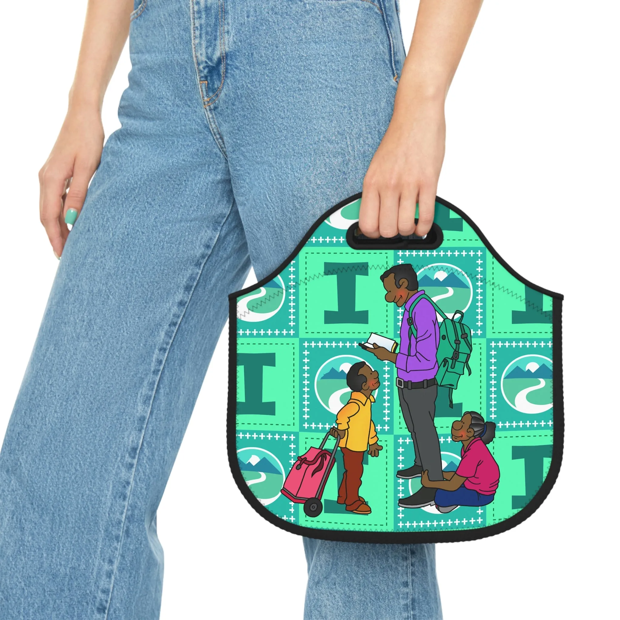 The Bible as Simple as ABC I Neoprene Lunch Bag