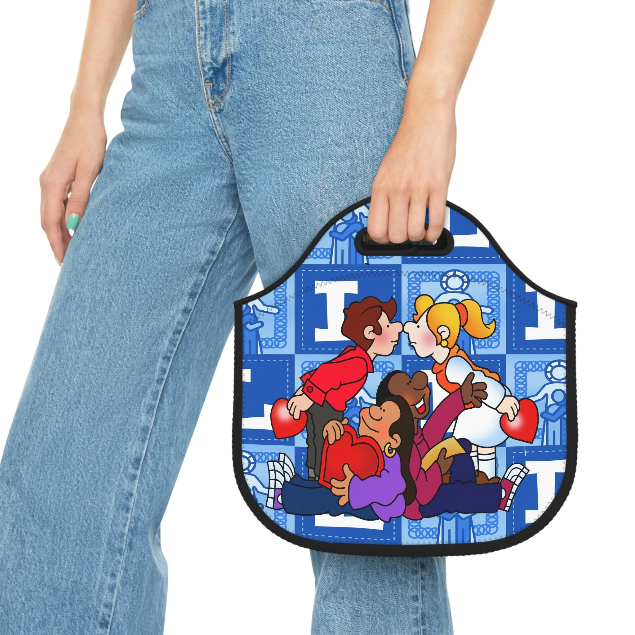 The Bible as Simple as ABC L Neoprene Lunch Bag