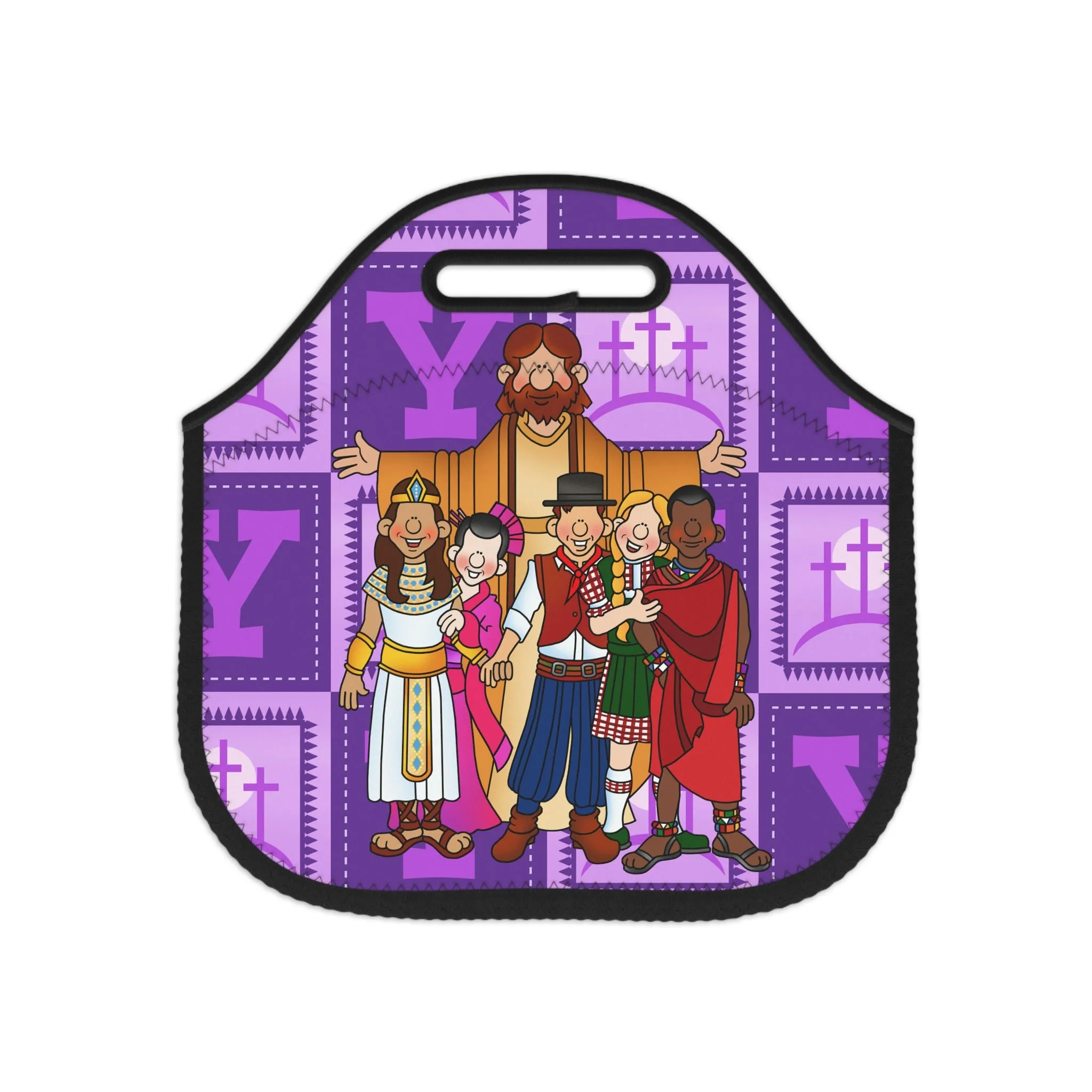 The Bible as Simple as ABC Y Neoprene Lunch Bag