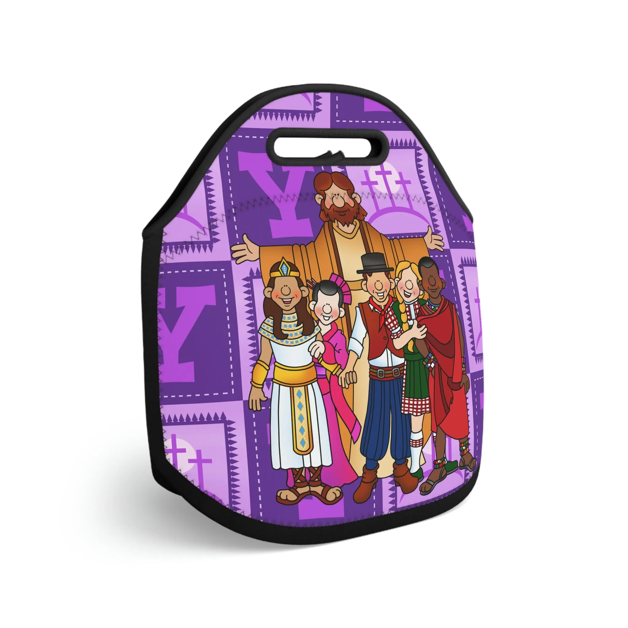 The Bible as Simple as ABC Y Neoprene Lunch Bag