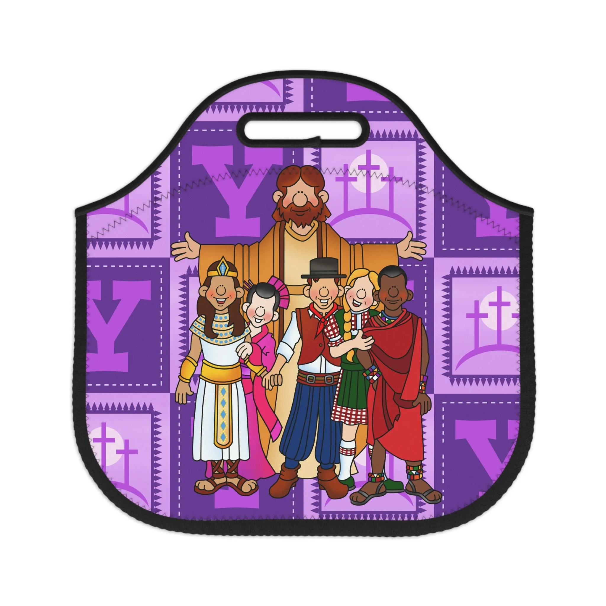 The Bible as Simple as ABC Y Neoprene Lunch Bag