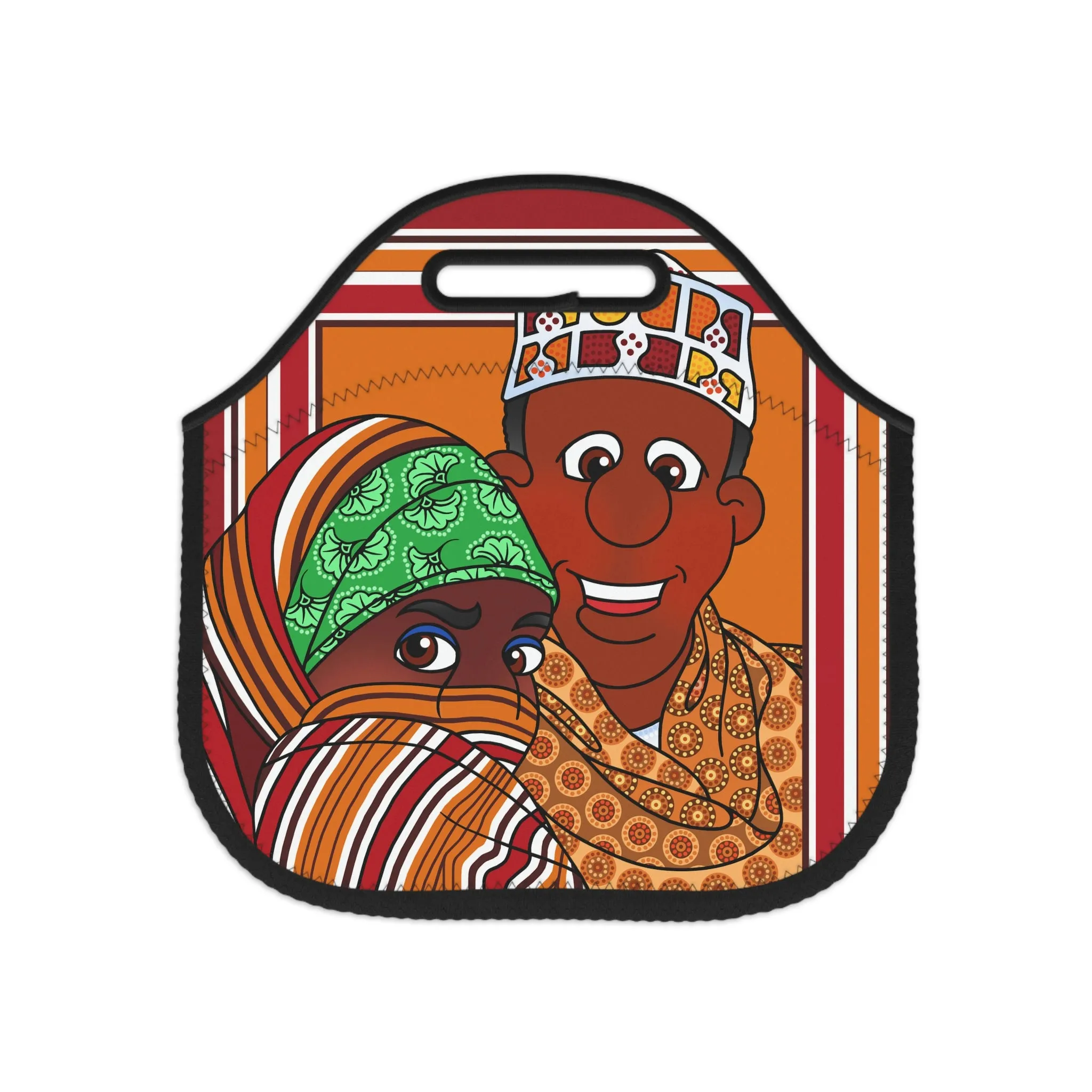 The Kitty Cat Cried! Neoprene Lunch Bag