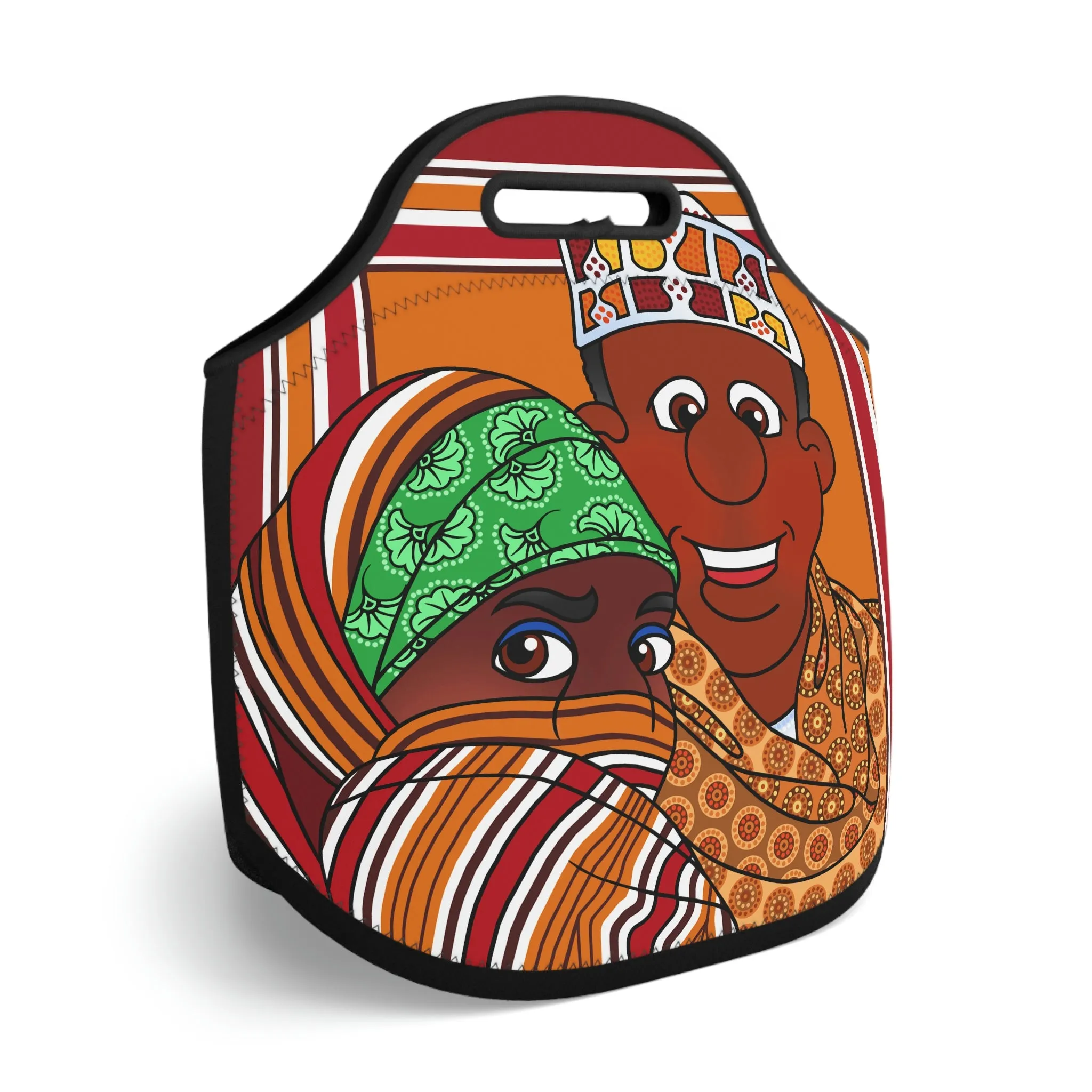 The Kitty Cat Cried! Neoprene Lunch Bag