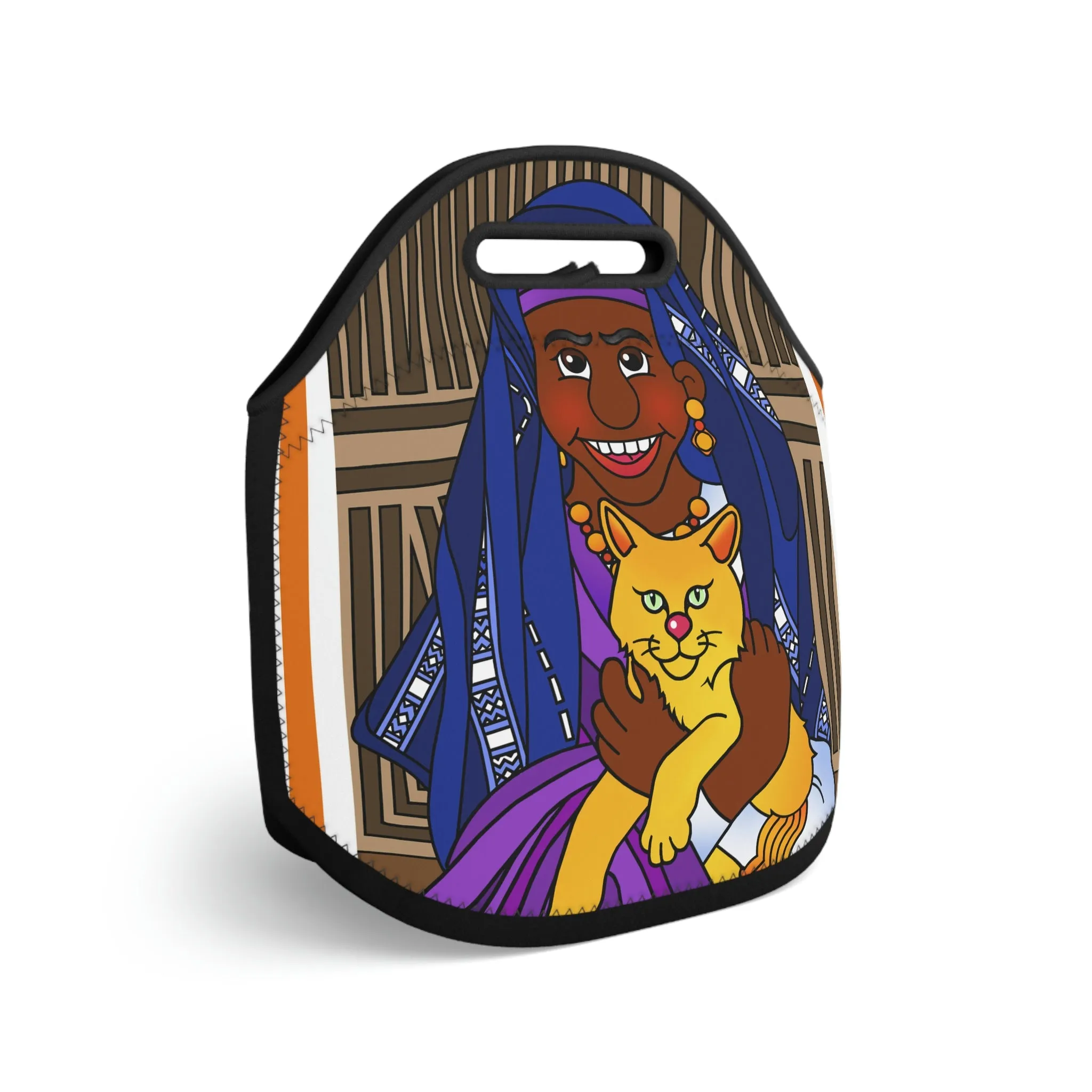 The Kitty Cat Cried Neoprene Lunch Bag