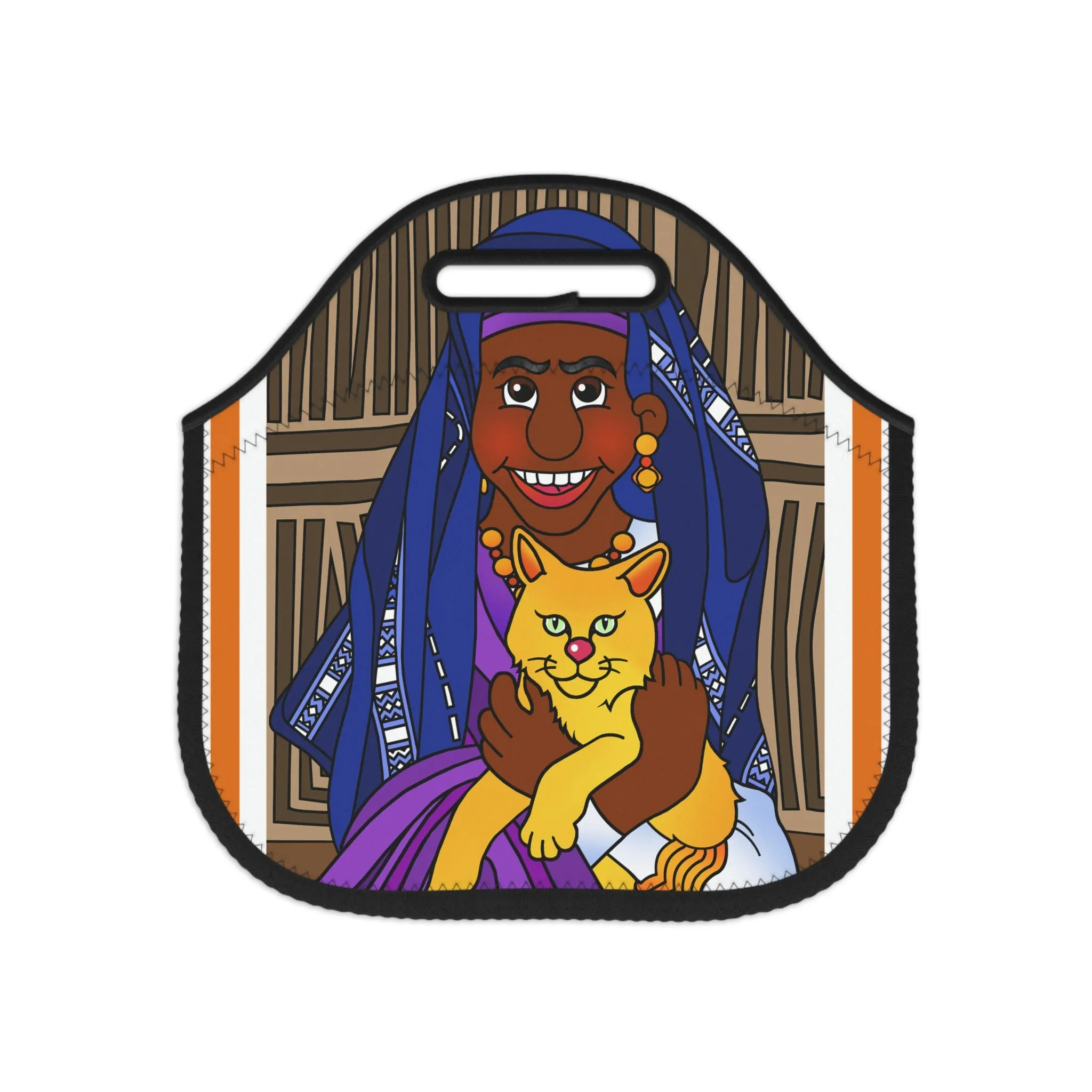The Kitty Cat Cried Neoprene Lunch Bag