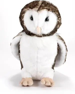The Petting Zoo Barn Owl Stuffed Animal Plushie, Gifts for Kids, Wild Onez Farm Animals, Zoologee Barn Owl Plush Toy 12 Inches
