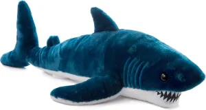 The Petting Zoo Mako Shark Stuffed Animal Plushie, Gifts for Kids, Wild Onez Ocean Animals, Shark Plush Toy 32 inches