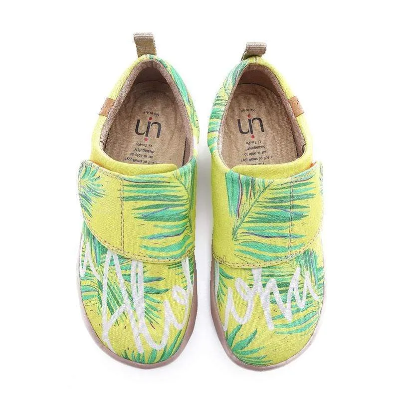 The Wind Colorful Canvas Slip-ons for Kids