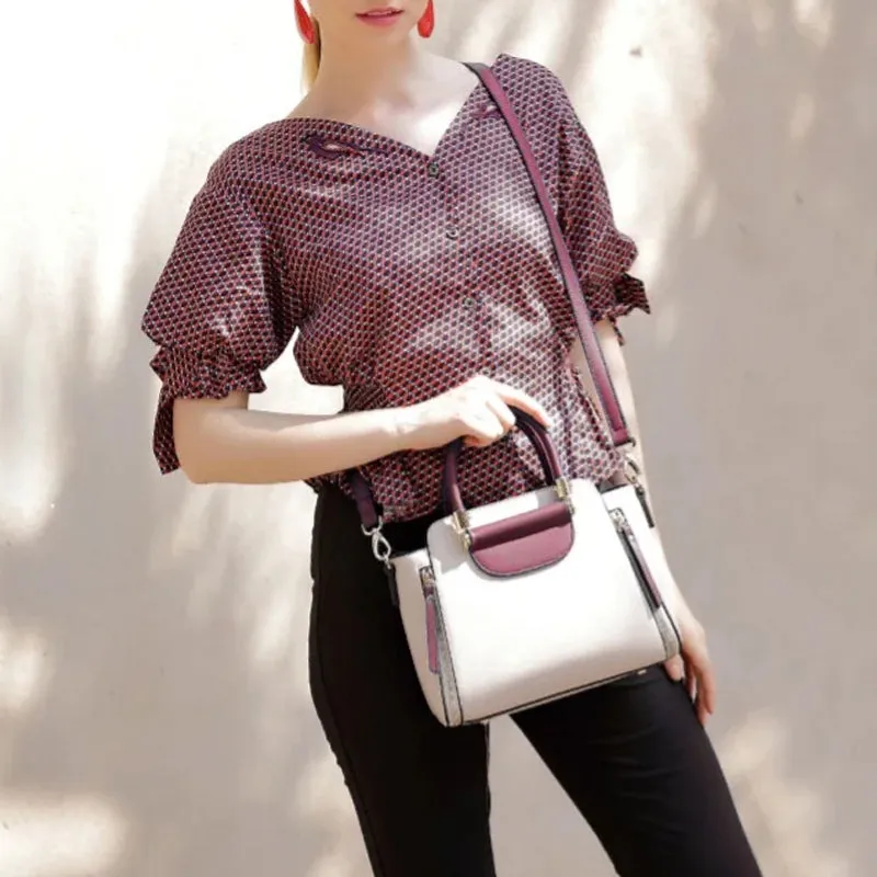 Thea | Versatile Contrast Crossbody Bag