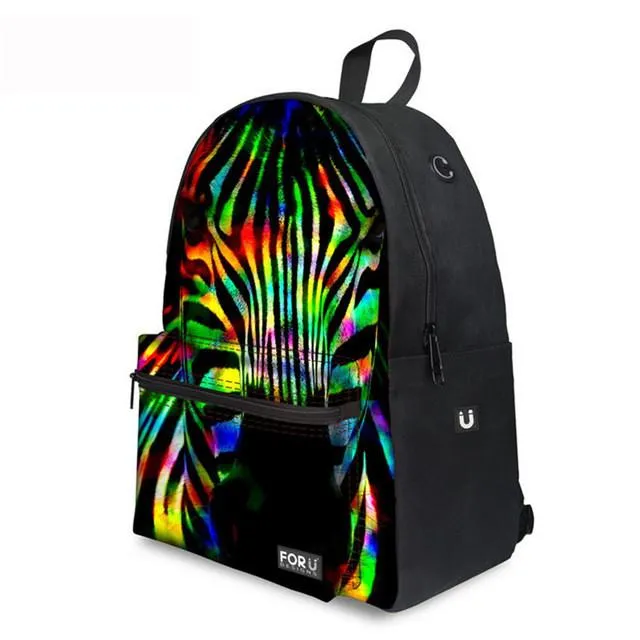 Tiger Horse- Middle School Bag