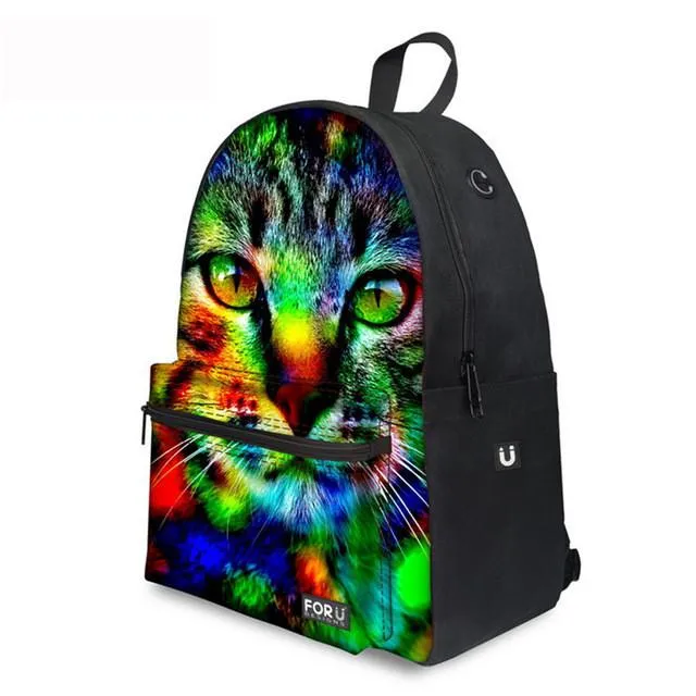 Tiger Horse- Middle School Bag