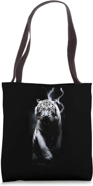 Tiger Prowl Wildlife Animal Lover Big Cat Gift Tote Bag
