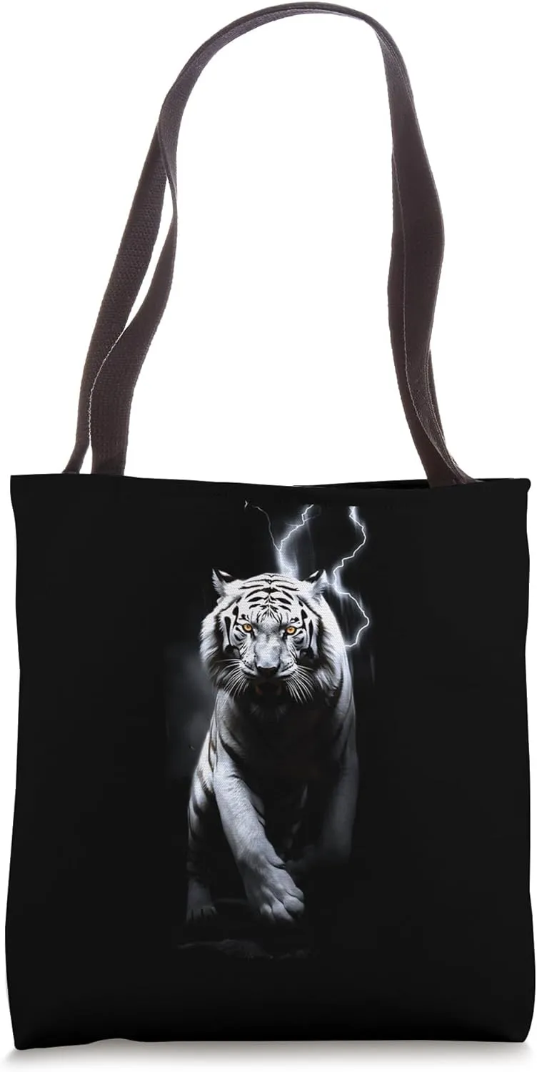Tiger Prowl Wildlife Animal Lover Big Cat Gift Tote Bag