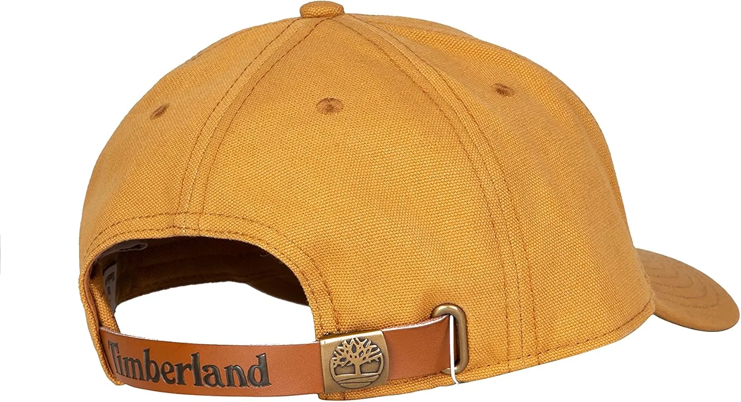 Timberland Men's Baseball Cap with Leather Patch Logo