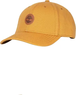 Timberland Men's Baseball Cap with Leather Patch Logo
