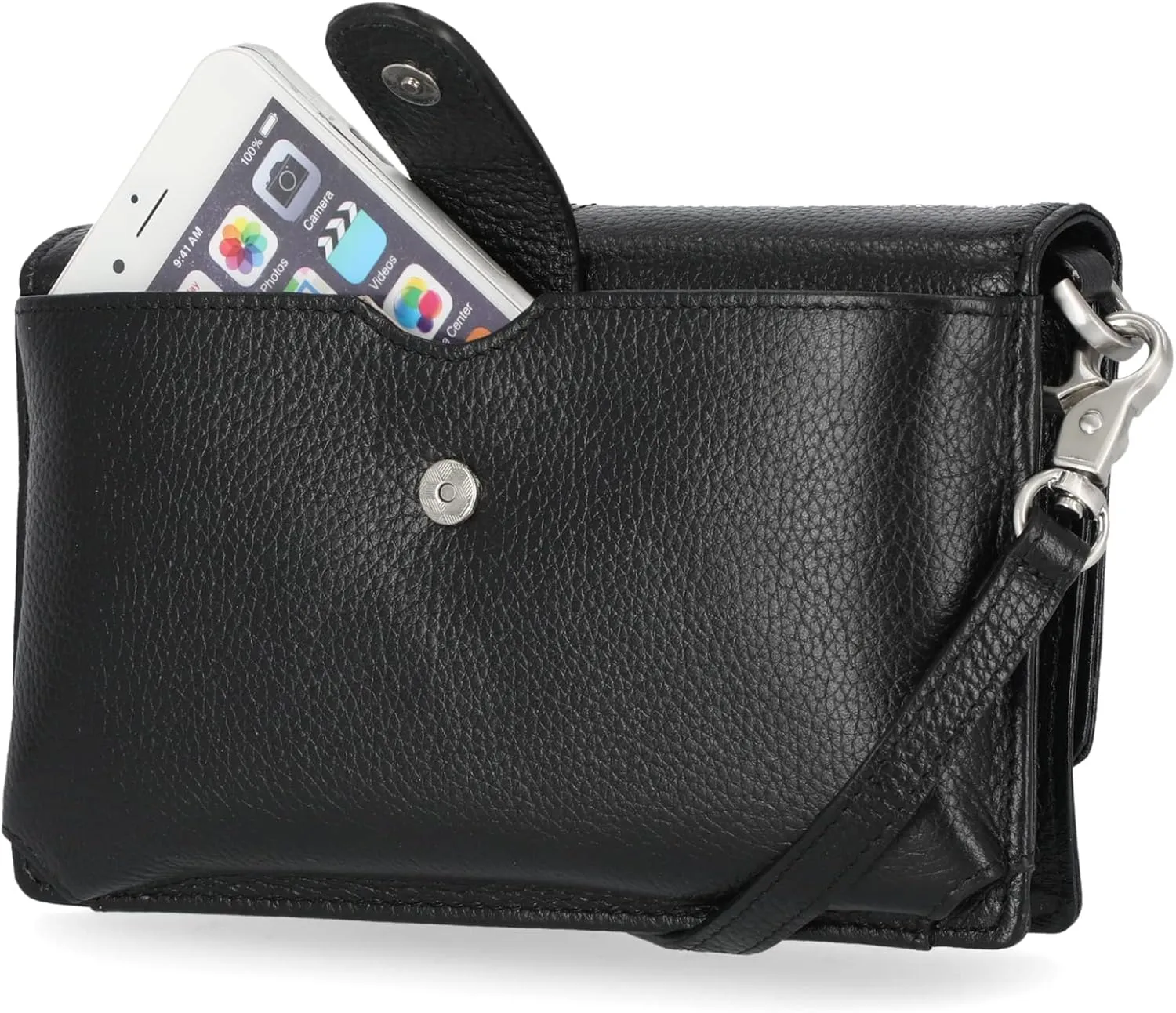Timberland RFID Leather Crossbody Bag Wallet Purse