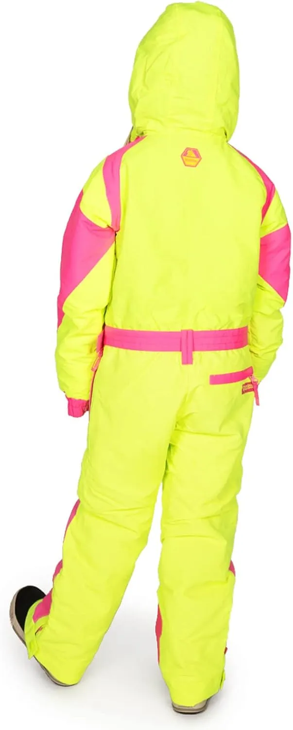 Tipsy Elves Loud Bright Colorful and Neon Ski Suits for Kids, Boys and Girls from