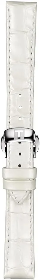 Tissot T852036795 16mm Lug White Leather Strap