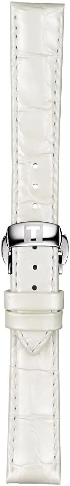Tissot T852036795 16mm Lug White Leather Strap