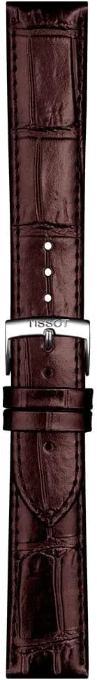 Tissot T852043013 20mm Lug Brown Leather Strap