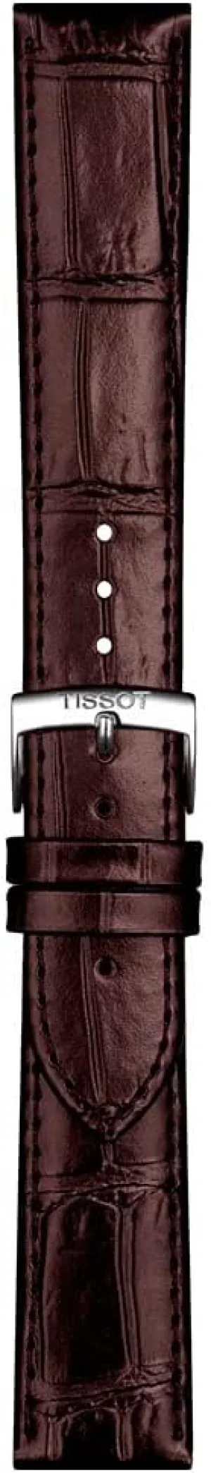 Tissot T852043013 20mm Lug Brown Leather Strap