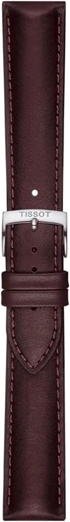 Tissot T852046838 20mm Lug Brown Leather Strap
