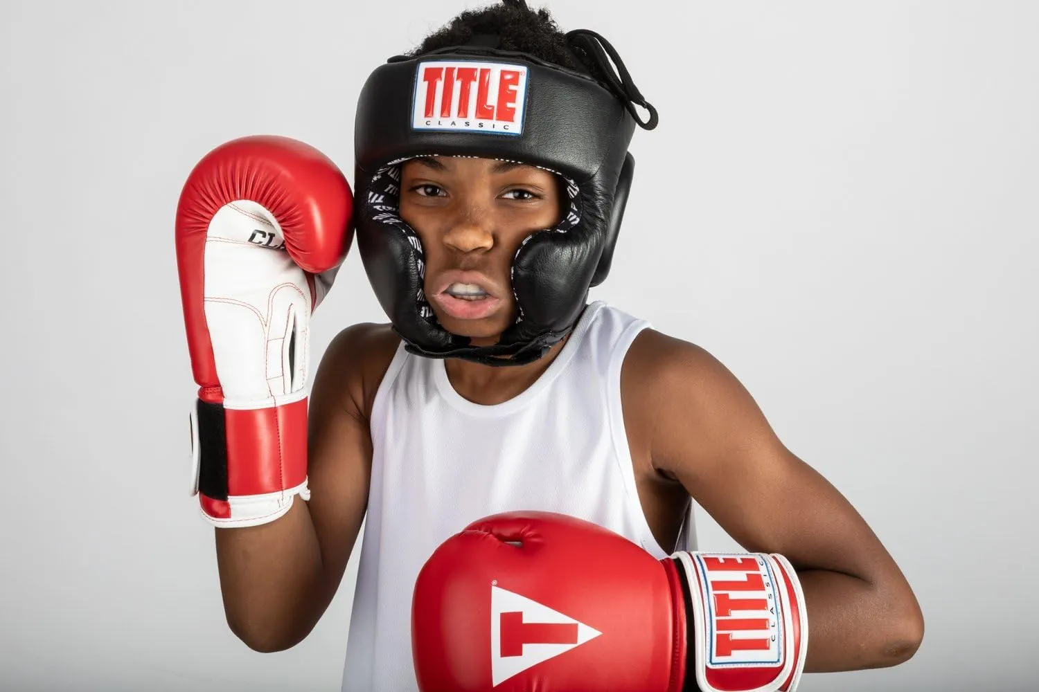 Title Boxing Classic Traditional Training Headgear 2.0