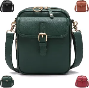 Tojoyride Crossbody Bag, Urvashi Crossbody Bag, Upgraded Vintage Anti Theft Purse Messenger Shoulder Bags Built In Wallet