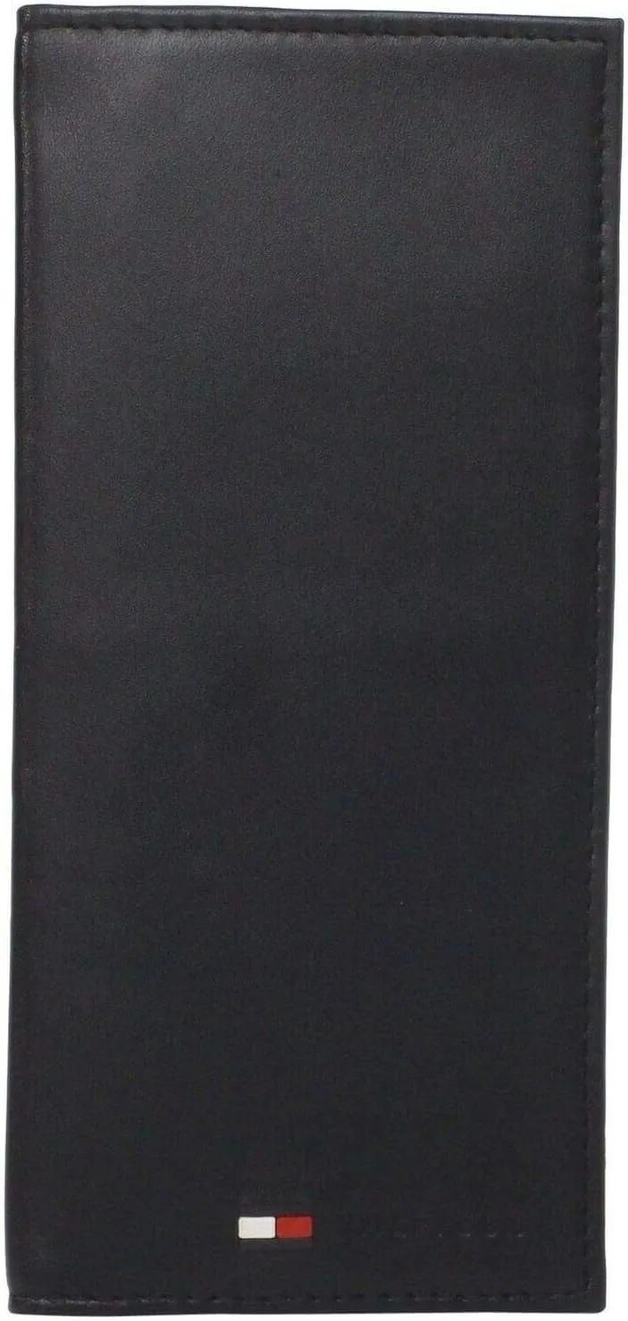 Tommy Hilfiger Men's Classic Secretary Wallet with ID Window and Multiple Card Slots