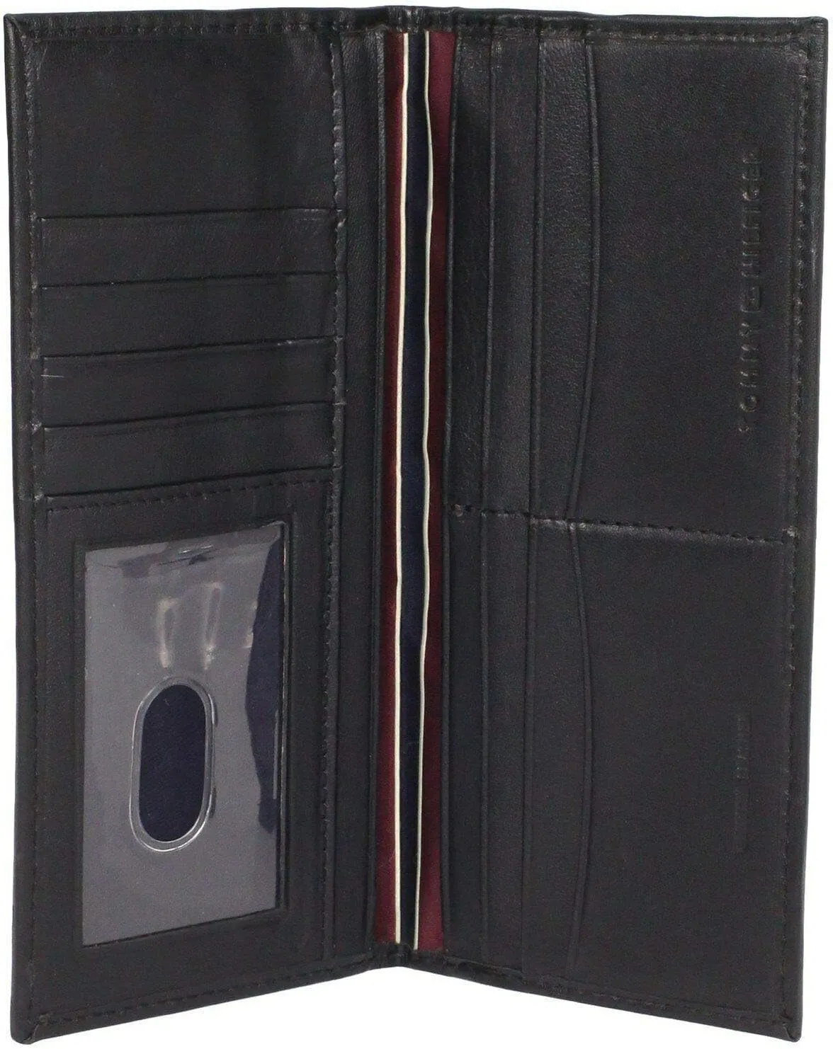 Tommy Hilfiger Men's Classic Secretary Wallet with ID Window and Multiple Card Slots