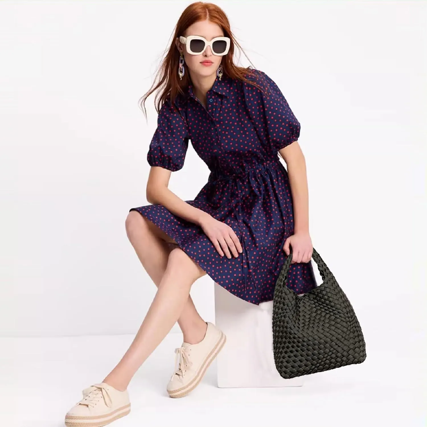 Tote for Women, Ladies Crossbody Handbag, Trendy Shoulder and Bucket Bag, Top-handle Tote Hobo Satchel with Purse