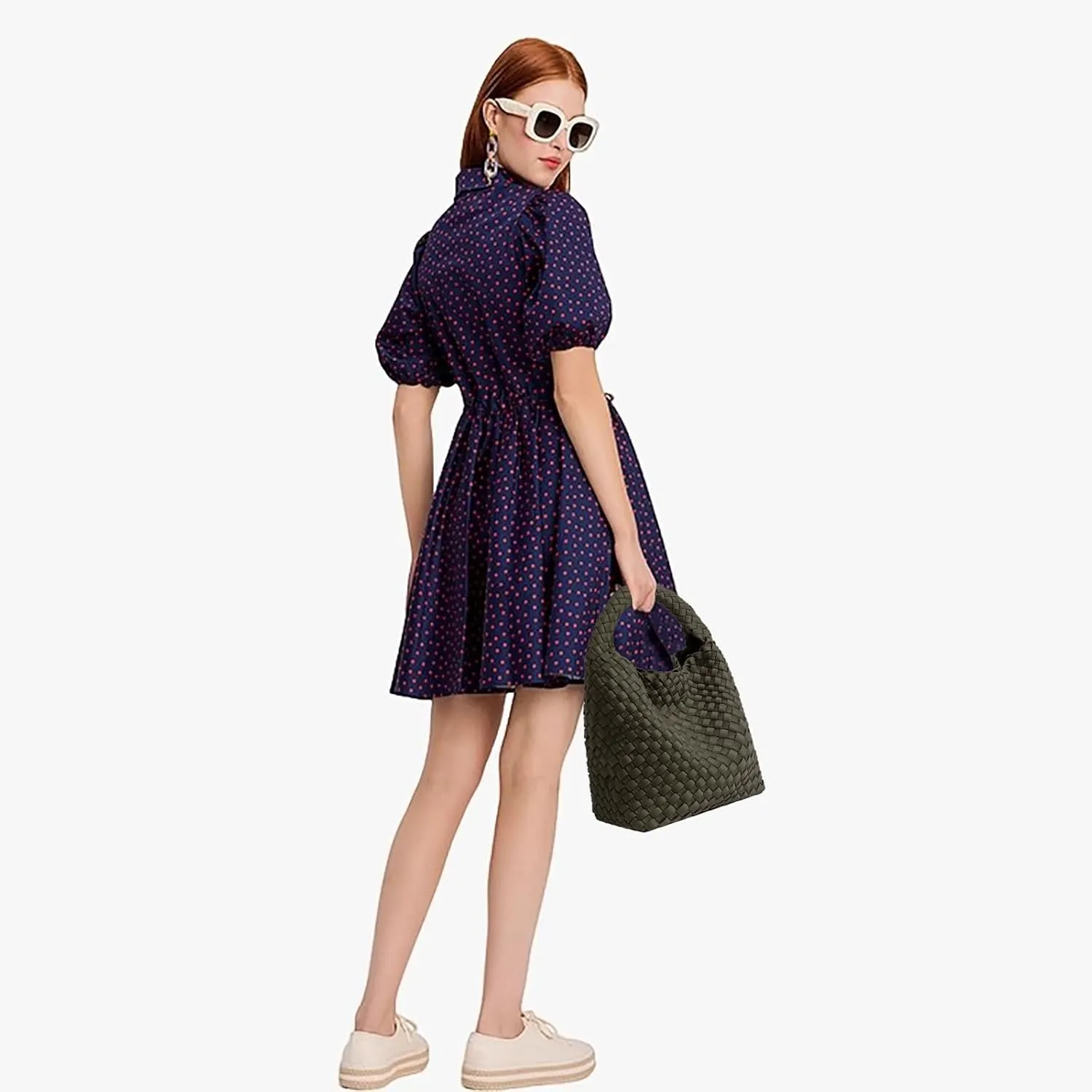 Tote for Women, Ladies Crossbody Handbag, Trendy Shoulder and Bucket Bag, Top-handle Tote Hobo Satchel with Purse