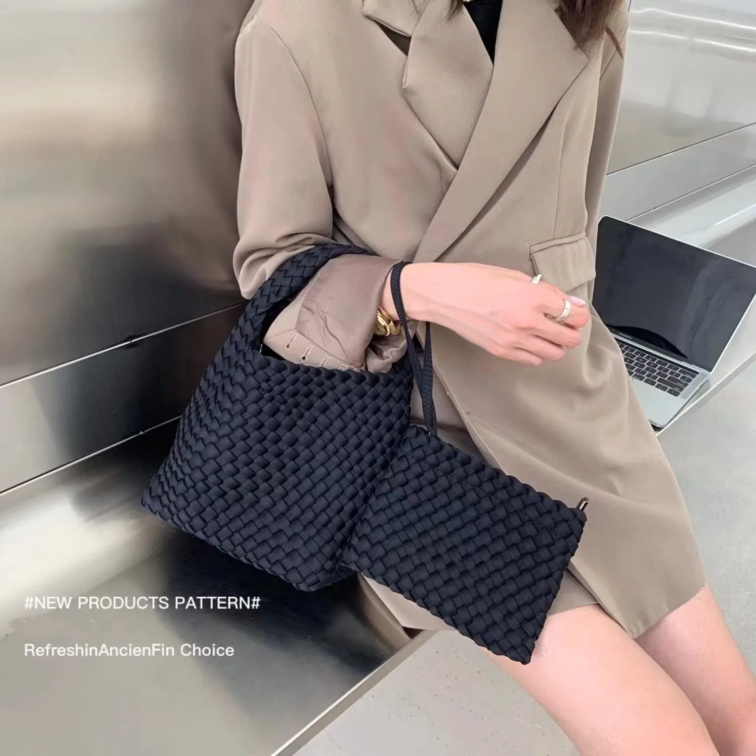 Tote for Women, Ladies Crossbody Handbag, Trendy Shoulder and Bucket Bag, Top-handle Tote Hobo Satchel with Purse