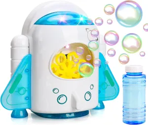 TOY Life Bubble Machine for Kids Toddlers, Automatic Battery Operated Bubble Machine for Parties, Bubble Maker Bubble Blower for Kid Birthday, Easter, Wedding, Indoor Outdoor Bubble Toy for Girls Boys