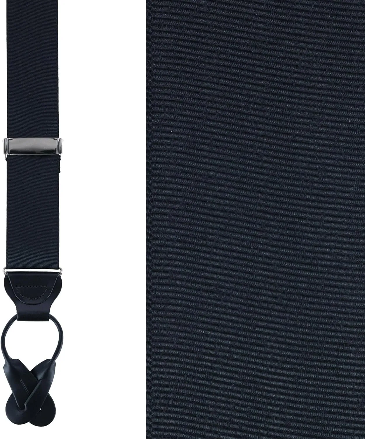 Trafalgar Men's Phoenix 38mm Grosgrain Non Stretch Ribbon Button End Braces