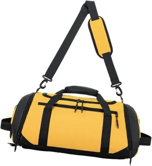 Travel Duffels Bag with Shoulder Strap Watertight Gym Duffle Bag with Wet Pocket
