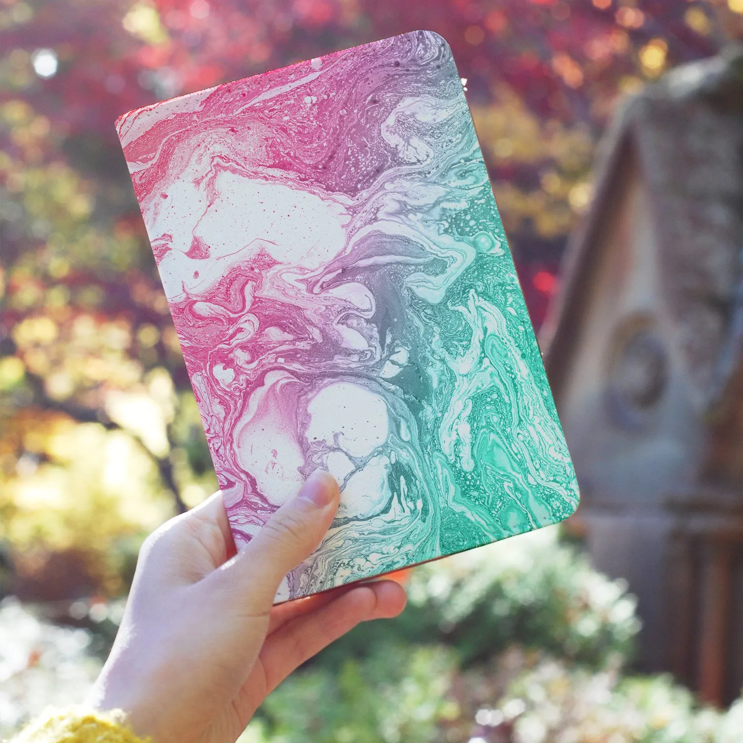 Travel Wallet - Abstract Oil Painting