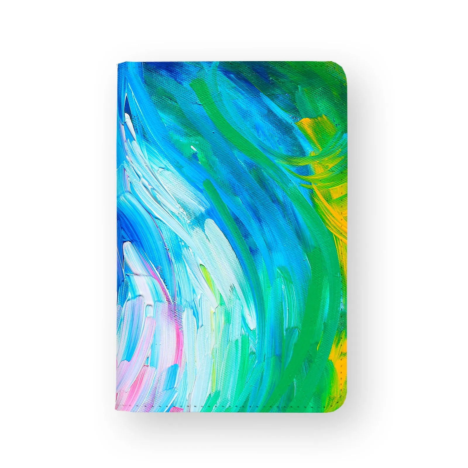 Travel Wallet - Abstract Oil Painting