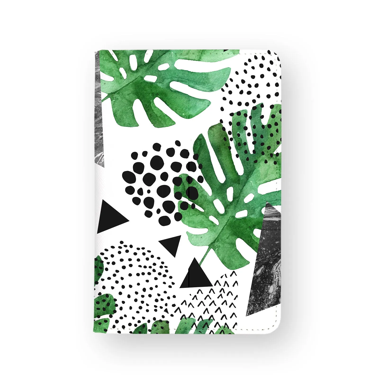 Travel Wallet - Geometric Flower
