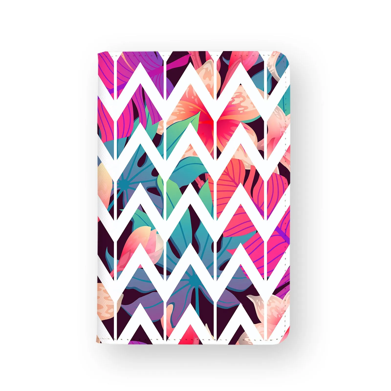 Travel Wallet - Geometric Flower