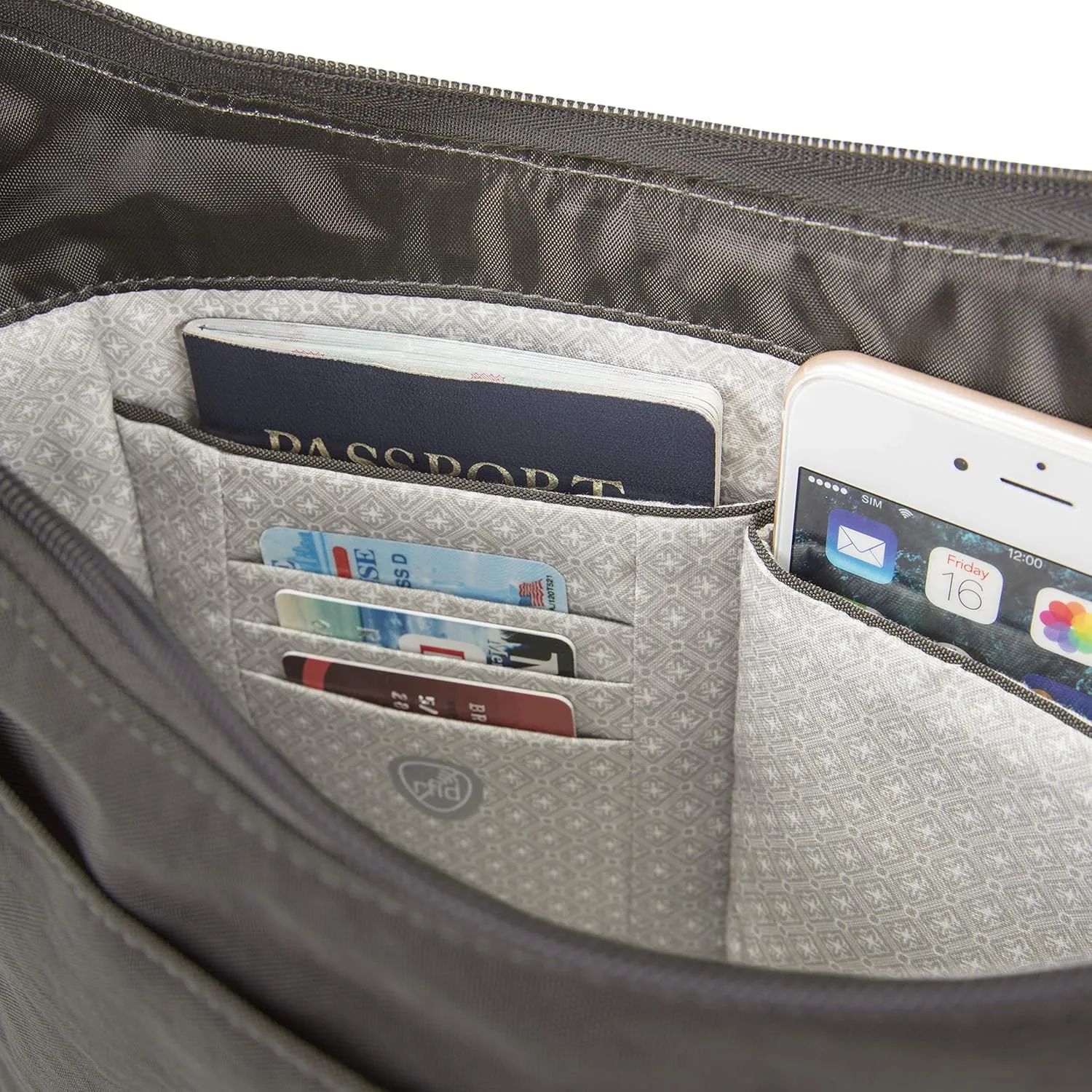 Travelon Anti-Theft Essentials East/West Hobo Bag
