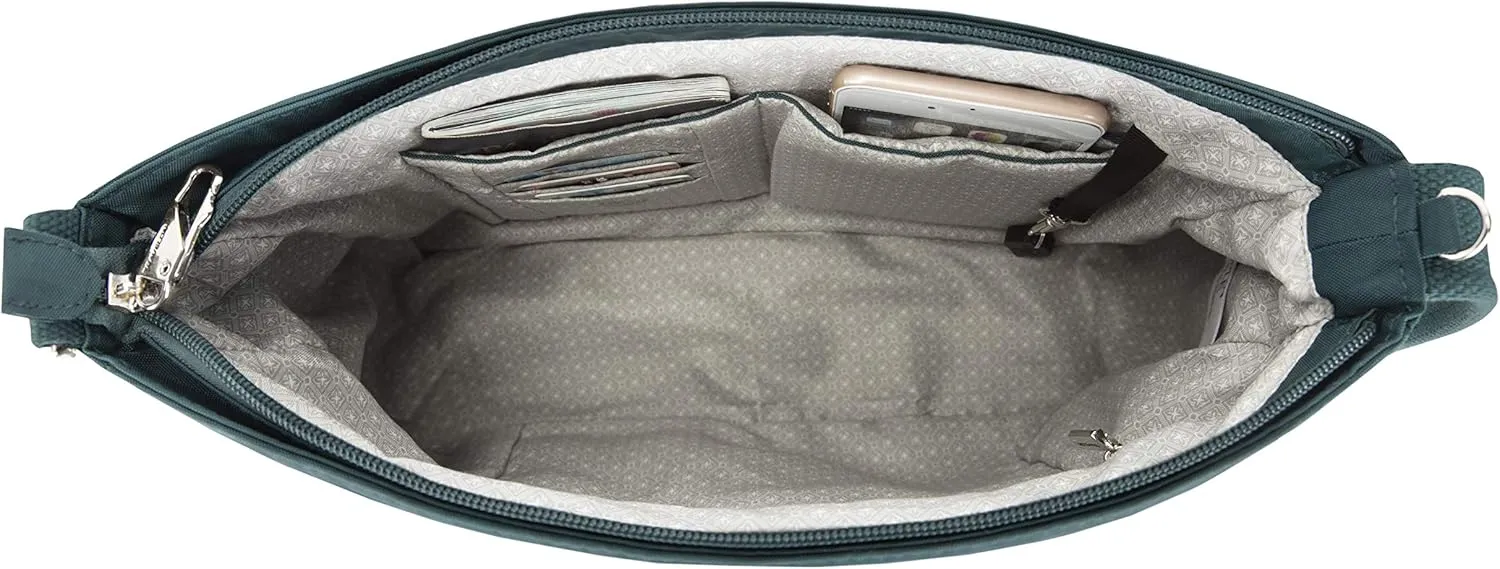Travelon Anti-Theft Essentials Patch Pocket Crossbody Bag